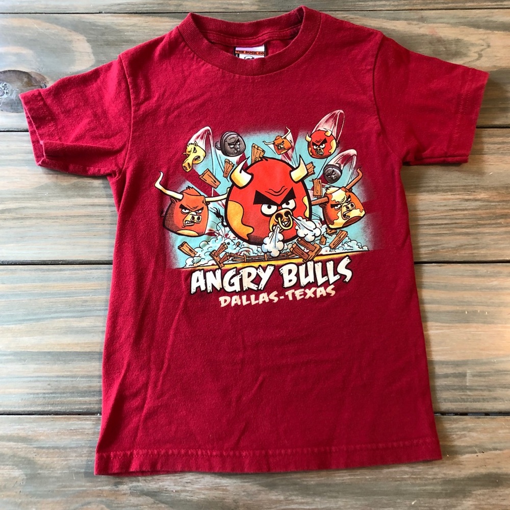 Angry birds Dallas Texas Shirt Youth XS
